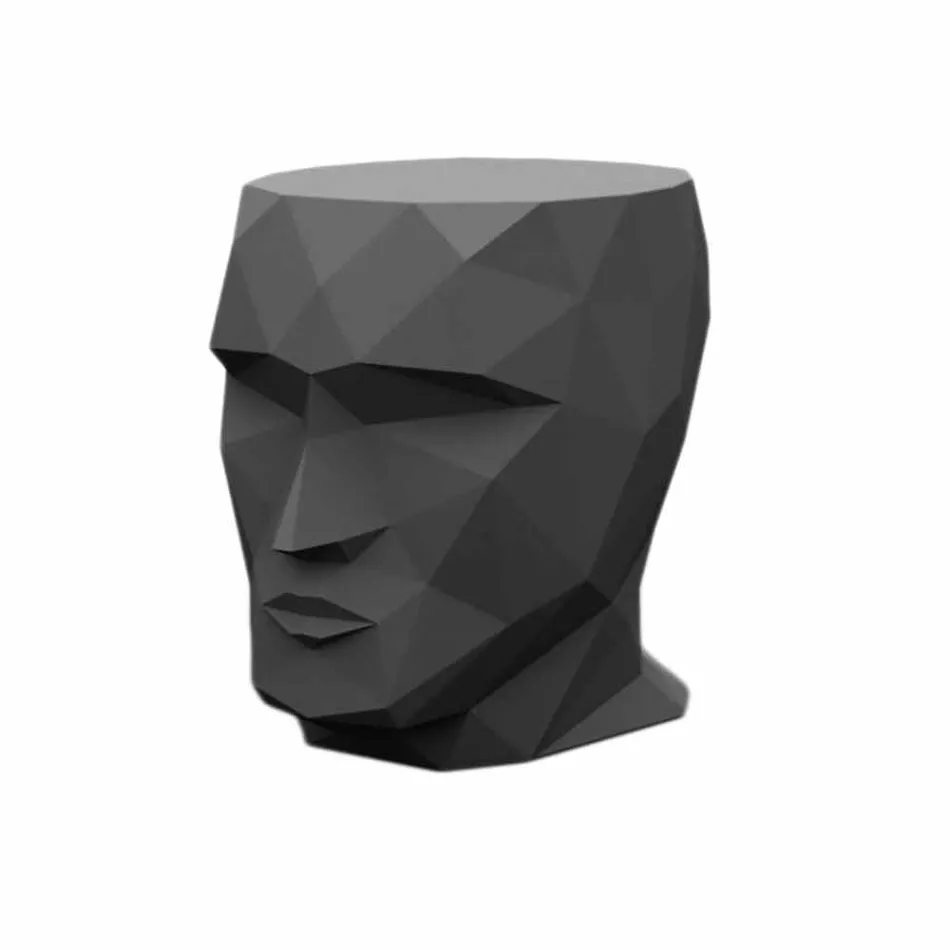 Adan by Vondom design outdoor tafel / kruk, in polyethyleen Viadurini