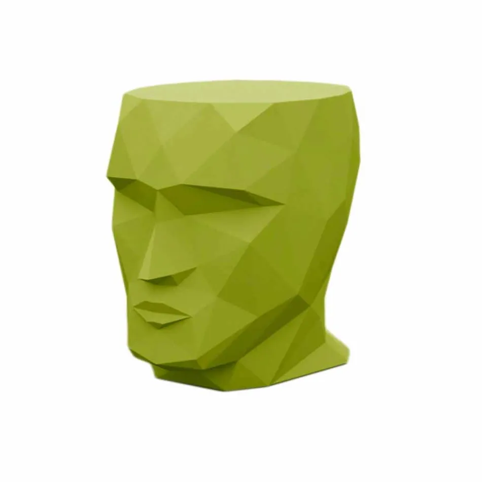 Adan by Vondom design outdoor tafel / kruk, in polyethyleen Viadurini