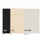 Ronde eettafel uitschuifbaar tot 165 cm met keramisch blad - Pistolero Viadurini