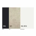 Ronde eettafel uitschuifbaar tot 165 cm met keramisch blad - Pistolero Viadurini