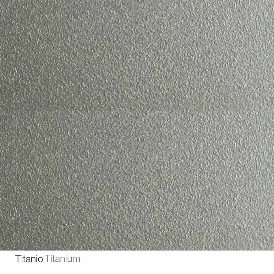 Ronde design tafel d.160 kristallen blad gemaakt in Cristal, Italië Viadurini