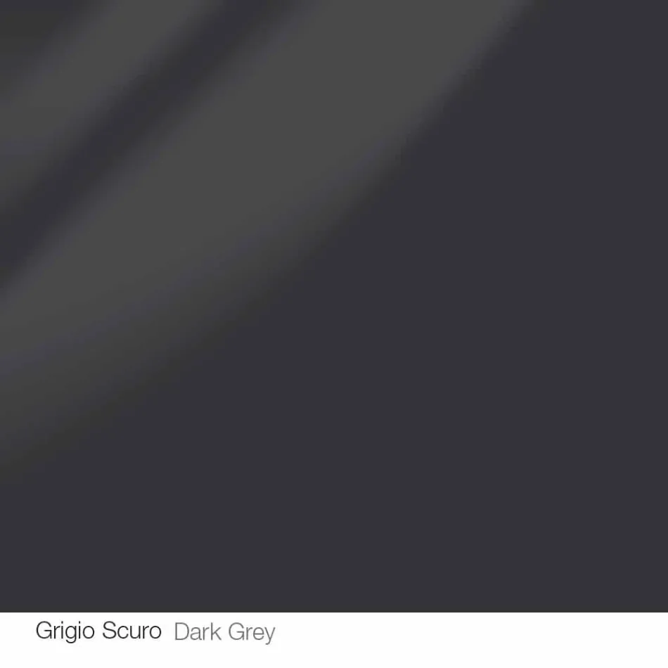 Ronde design tafel d.160 kristallen blad gemaakt in Cristal, Italië Viadurini