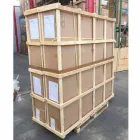 Ronde tafel in massief teak en Real Outdoor Table Viadurini