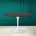 Tulp Tafel Eero Saarinen H 73 in Keramiek Noir Desire Made in Italy - Scarlet