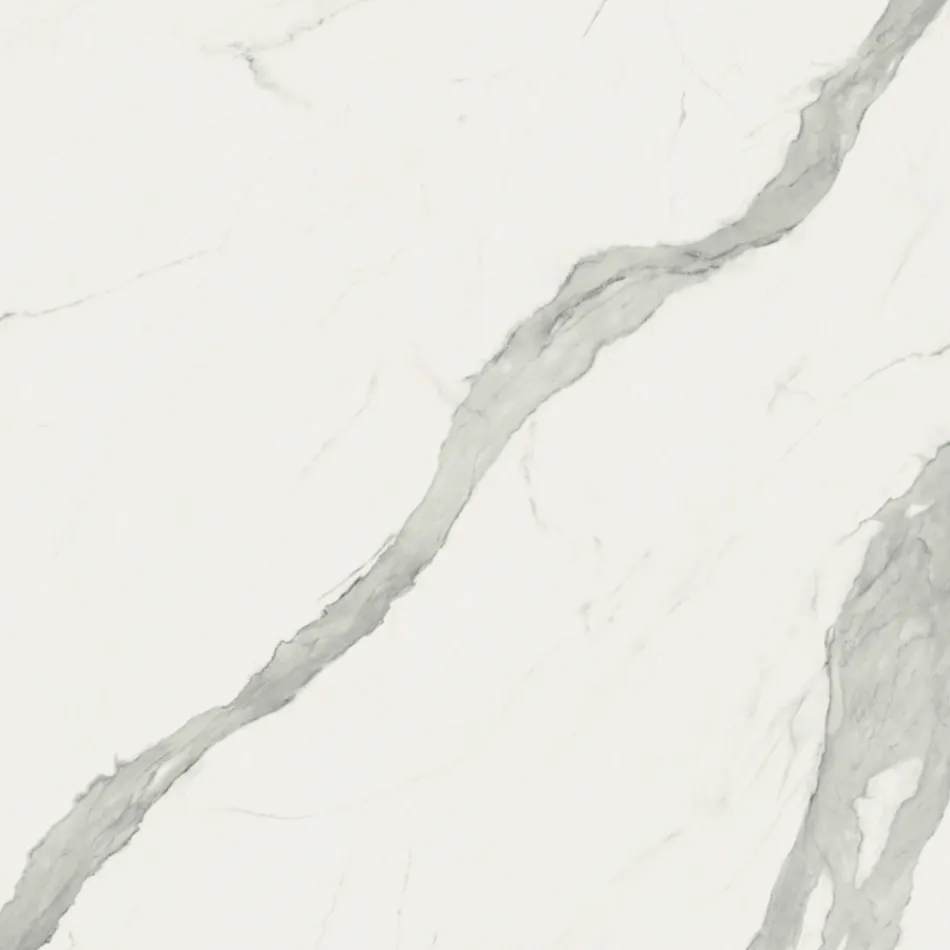 Tulip Tafel Eero Saarinen H 73 Ovaal in Statuario Keramiek volle ader - Scharlaken Viadurini