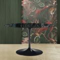 Tulip Eero Saarinen H 73 ovale tafel in alpengroen marmer Made in Italy - Scarlet