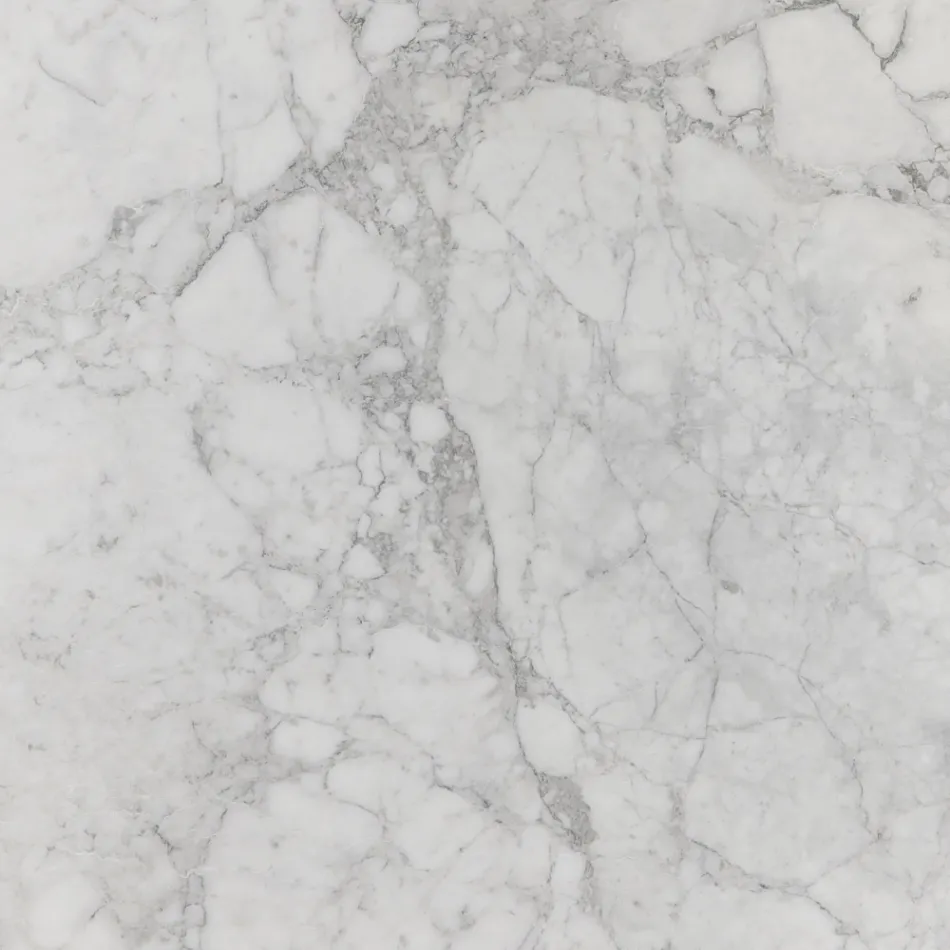 Eero Saarinen Tulip Tafel H 73 Rond in Arabescato Marmer Made in Italy - Scarlet Viadurini