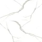 Tulp Tafel Saarinen H 73 Rond in Keramiek Calacatta Michelangelo Viadurini