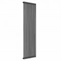 Verticale stalen wandradiator in modern design 1017 Watt - Zigolo