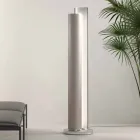 Elektrische vloerradiator met enkel of dubbel led-ontwerp van 500 W - Stilus Viadurini