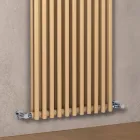 Radiator met hydraulisch systeem van koolstofstaal Made in Italy - Crème Viadurini