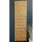 Radiator met hydraulisch systeem in Italiaans marmerpoeder - Terraa Viadurini