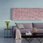 Decoratieve radiator met hydraulisch systeem in Italiaans marmerpoeder - Terraa Viadurini