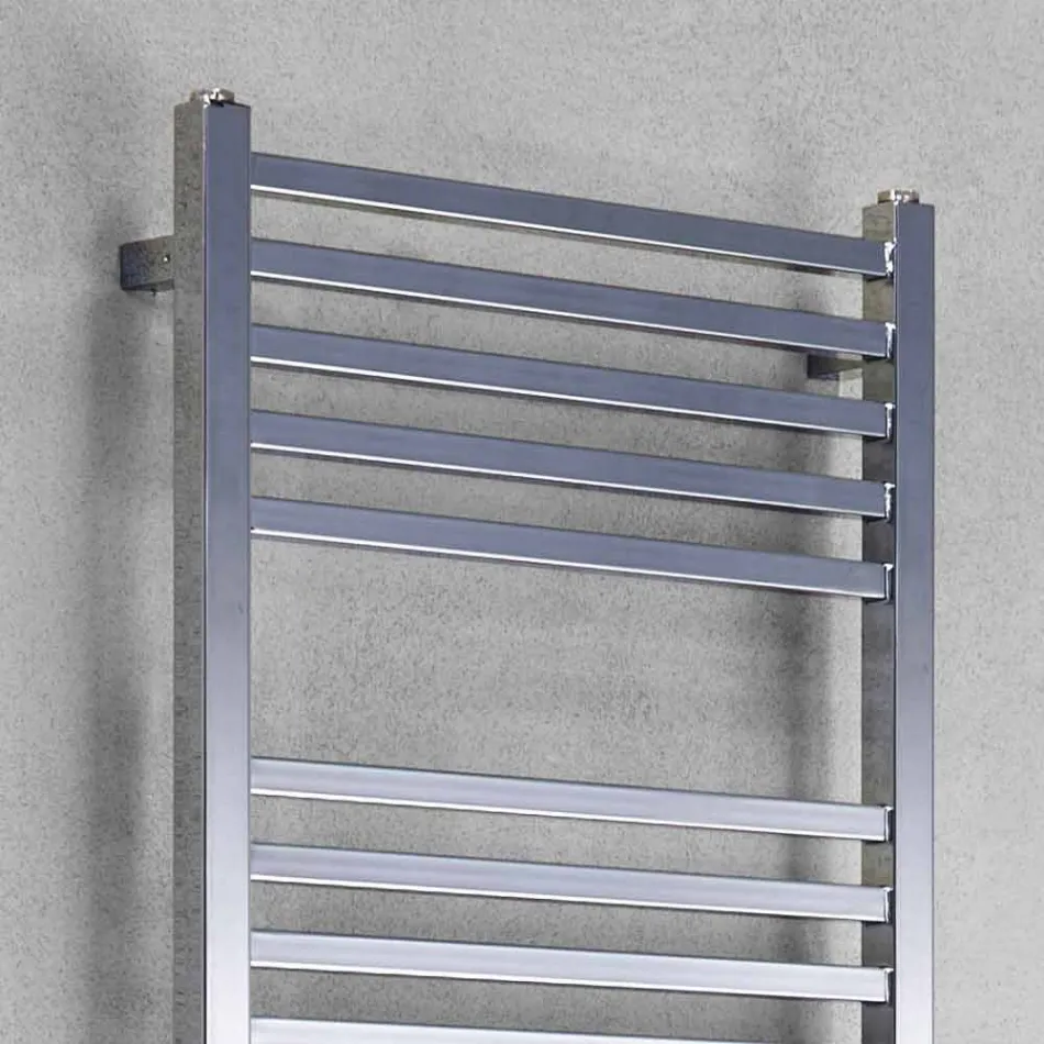Modern Design Chrome Radiator Wall 2 Maten tot 765 Watt - Toren Viadurini