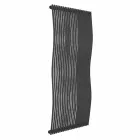 Verticale Badkamerradiator Modern Design Golvend 1181 Watt - Tucano Viadurini