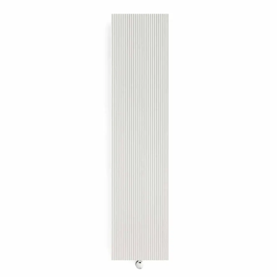 Verticale elektrische wandradiator in staal 900 W - 1000 lijnen Viadurini