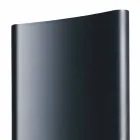 Verticale hydraulische designradiator in aluminium tot 1061 watt - gebogen Viadurini