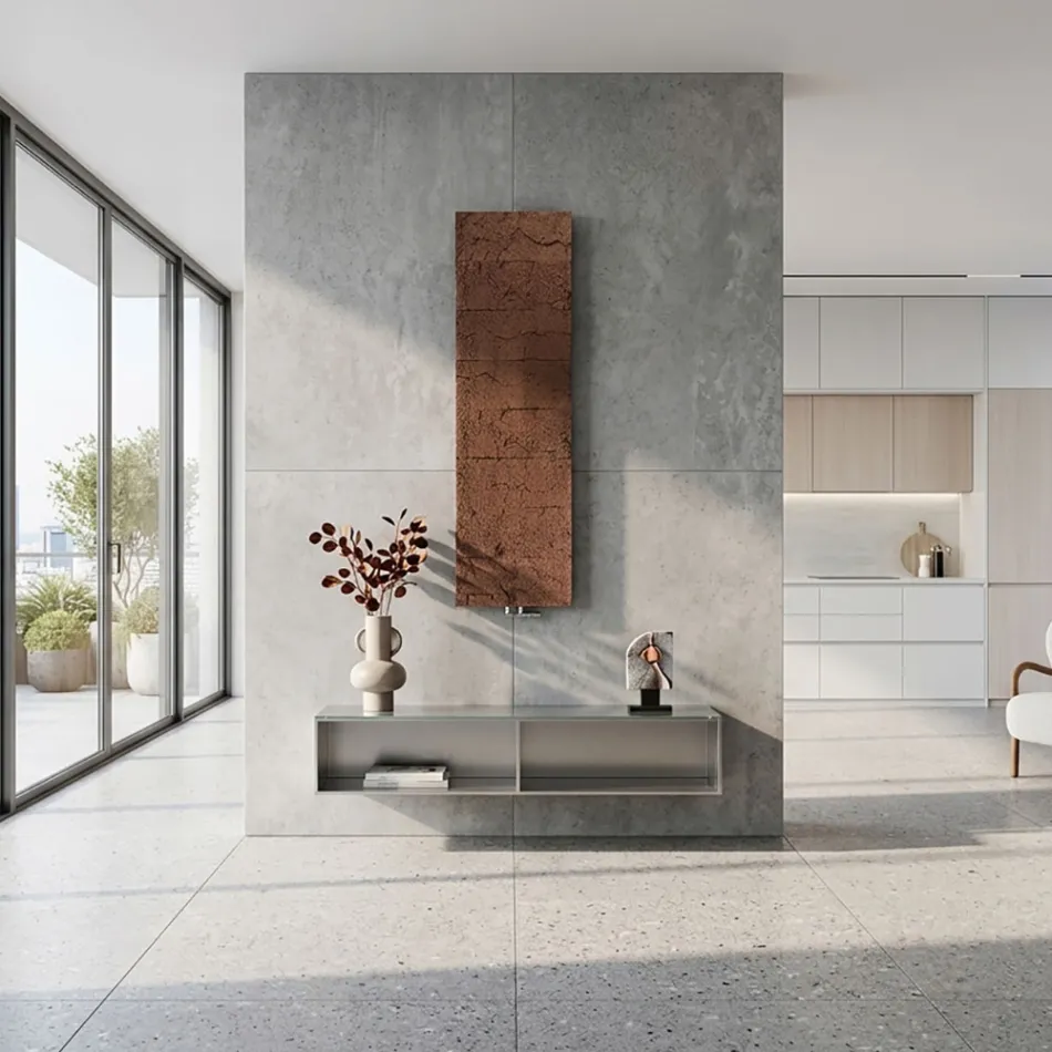 Brillo - Design hydraulische marmeren radiator met geur, gemaakt in Italië Viadurini