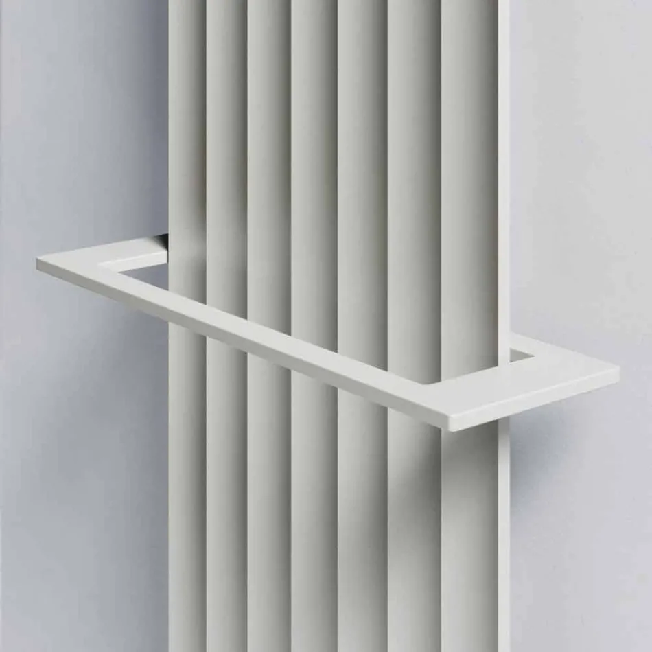 Elektrische wandradiator in modern aluminium 1000 W - 100 lijnen Viadurini