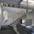 Verwarmde handdoek rails spiegel elektriciteit tot 1500 Watt Brian Viadurini