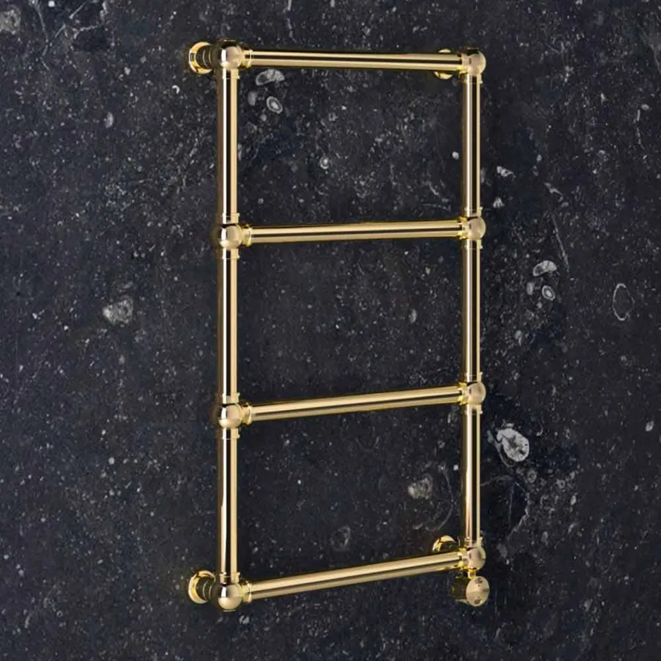 Elektrische modulaire radiator in chroom of goudmessing op 200 W - Caesar Viadurini