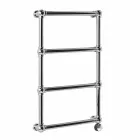 Elektrische modulaire radiator in chroom of goudmessing op 200 W - Caesar Viadurini