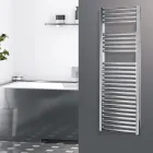 Verchroomde elektrische radiator tot 1000 watt Made in Italy - Berenice Viadurini