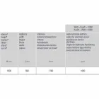 Design elektrische radiator voor woonkamer of badkamer met 1000 W led - glans Viadurini