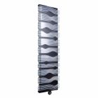 Design elektrische radiator voor woonkamer of badkamer met 1000 W led - glans Viadurini