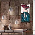 elektrische design radiator met foto&#39;s Barry gehard glas