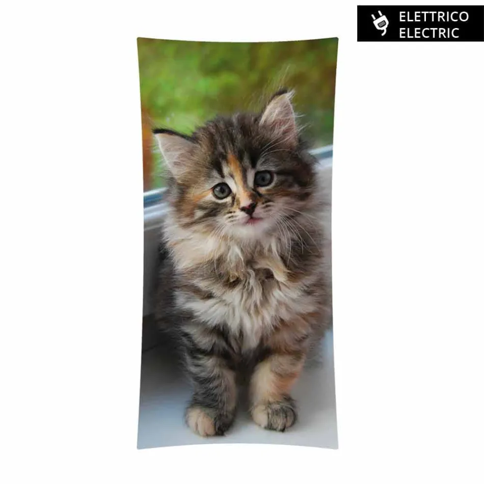 elektrische design radiator met foto&#39;s Barry gehard glas Viadurini