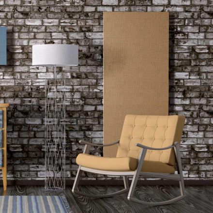 Elektrische radiator tot 1400W in Italiaans marmerpoeder - Texturee Viadurini