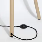 Vrijstaande stalen elektrische radiator met voetschakelaar - Boom Viadurini