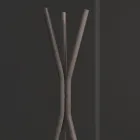 Vrijstaande stalen elektrische radiator met voetschakelaar - Boom Viadurini