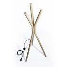 Vrijstaande stalen elektrische radiator met voetschakelaar - Boom Viadurini