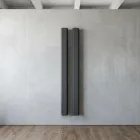 Elektrische radiator van koolstofstaal met twee afwerkingen, gemaakt in Italië - Ember Viadurini
