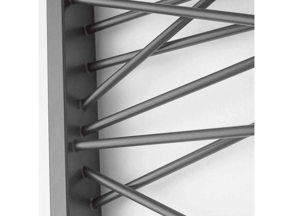 Elektrische radiatoren in staal, grootstedelijke stijl Mikado Scirocco H Viadurini