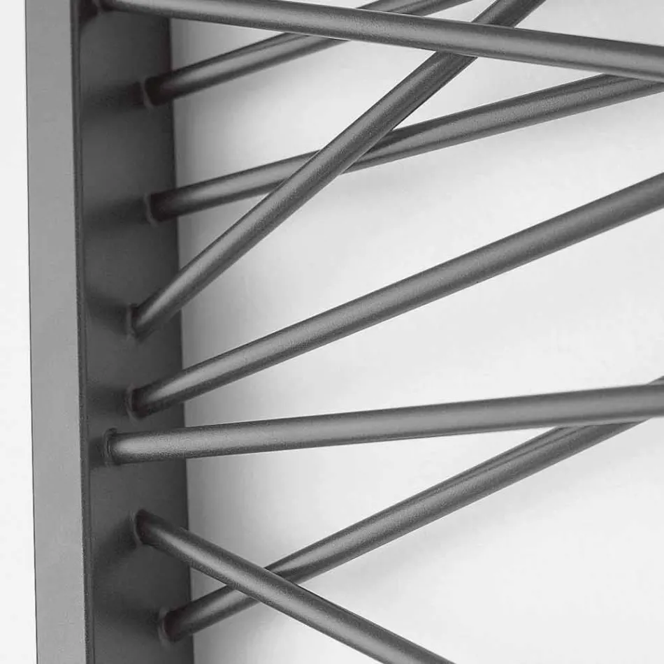 Elektrische radiatoren in staal, grootstedelijke stijl Mikado Scirocco H Viadurini