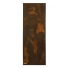 Elektrische radiator in Italiaans marmerpoeder met Corten-effect - Lijnen Viadurini