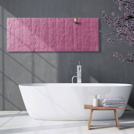 Elektrische radiator in Italiaans marmerpoeder tot 1400 Watt - Terraa Viadurini