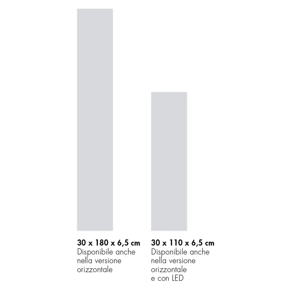 Elektrische radiator in Italiaans marmerpoeder Opbrengst 350 Watt - Naturae Viadurini