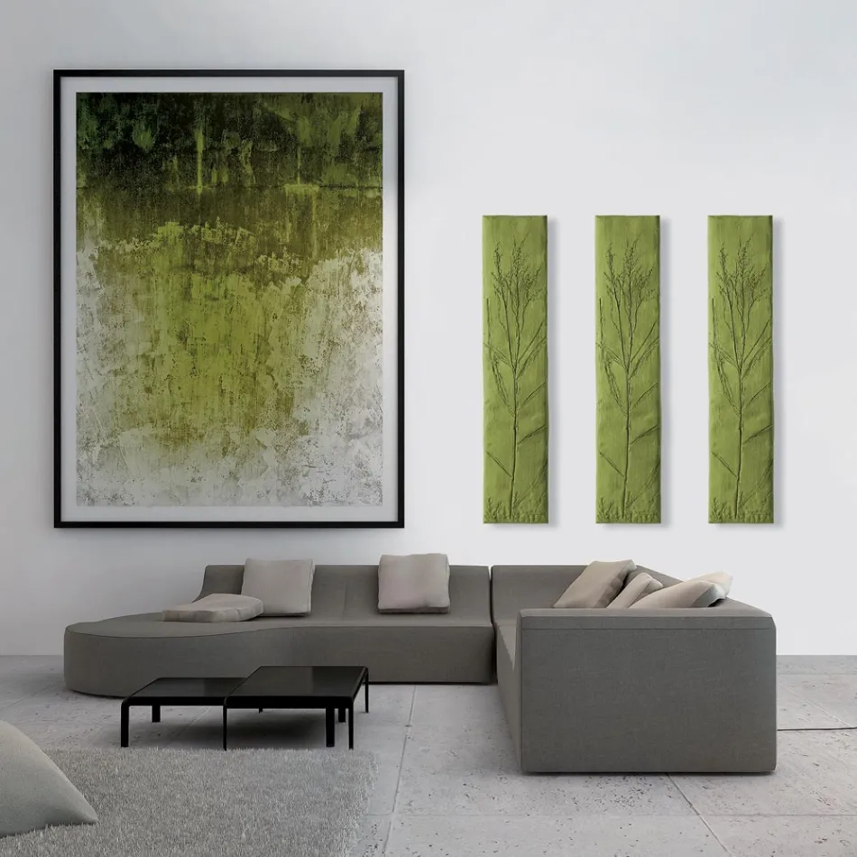 Elektrische radiator in Italiaans marmerpoeder Opbrengst 350 Watt - Naturae Viadurini