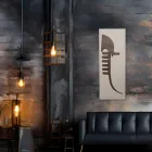 Elektrische radiator van gerecycled marmerpoeder Made in Italy - Venetië Viadurini