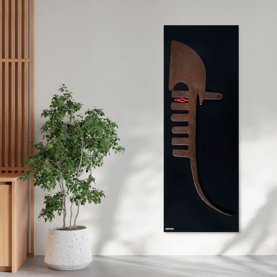 Elektrische radiator van gerecycled marmerpoeder Made in Italy - Venetië Viadurini