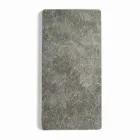 Elektrisch gehard glazen radiator met Jonny-steenafwerking Viadurini