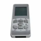 Elektrisch gehard glazen radiator met Jonny-steenafwerking Viadurini