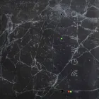 Elektrisch gehard glazen radiator met Jonny-steenafwerking Viadurini