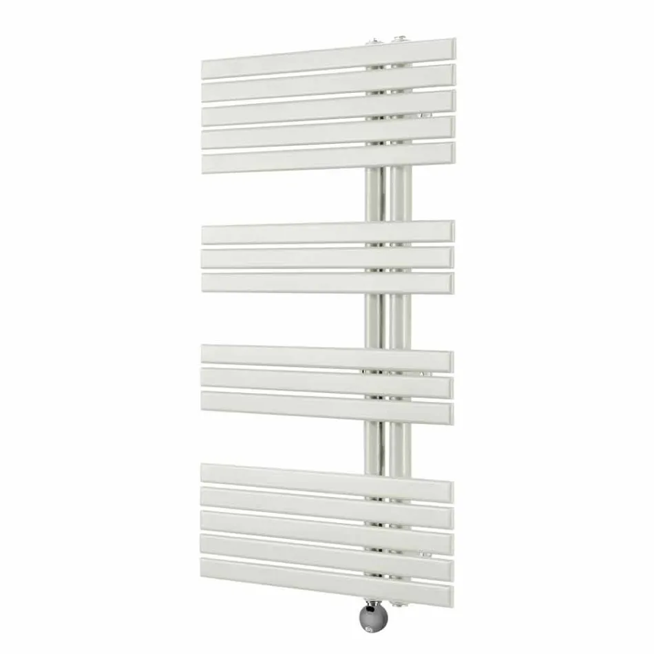 Moderne design wandgemonteerde elektrische radiator voor badkamer 400 W - pauw Viadurini