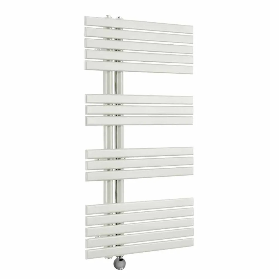 Moderne design wandgemonteerde elektrische radiator voor badkamer 400 W - pauw Viadurini