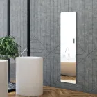 Elektrische radiator van glas en aluminium, gemaakt in Italië - Glaze Viadurini
